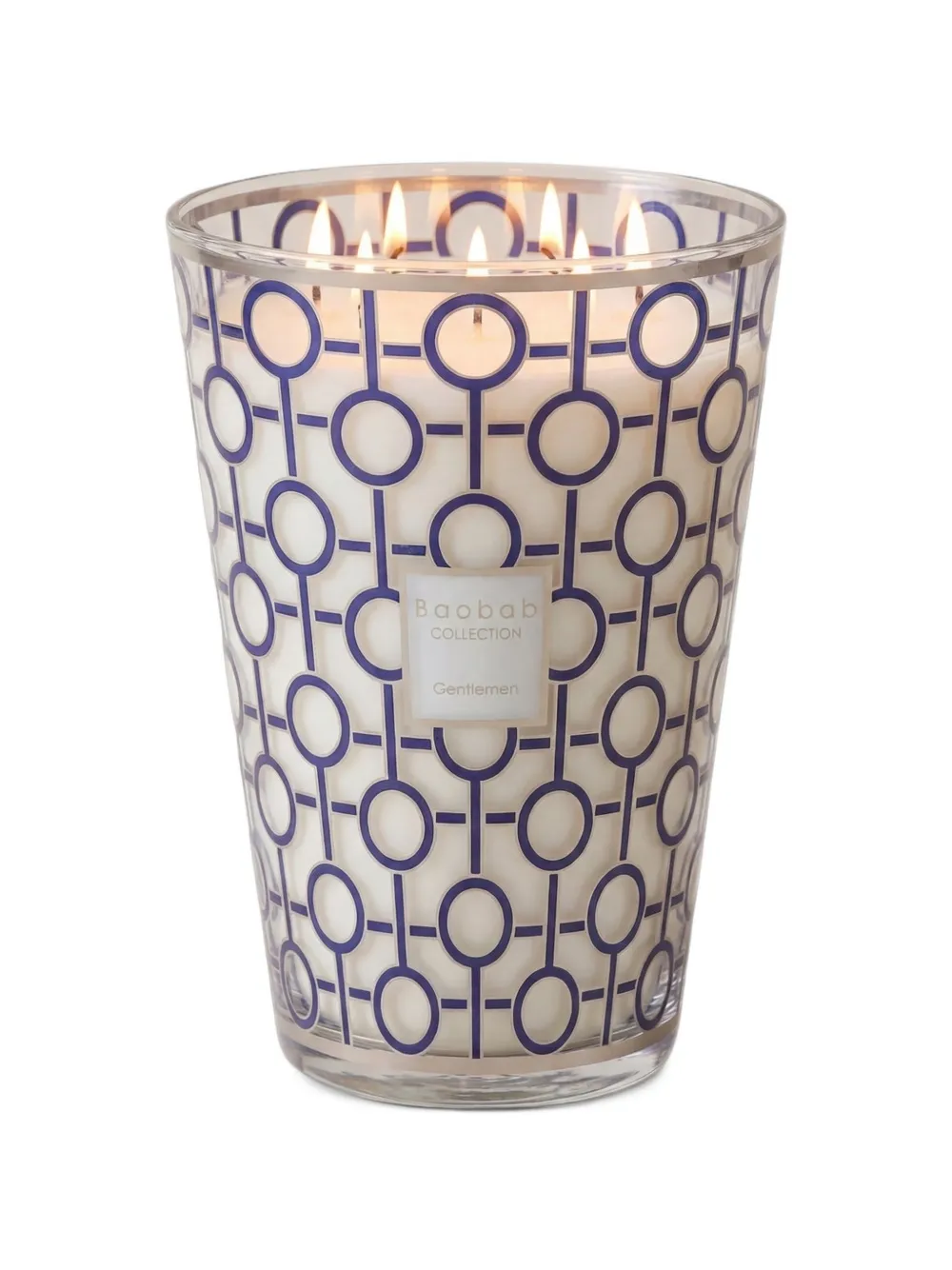 Baobab Gentlemen Max35 candle - Weiß