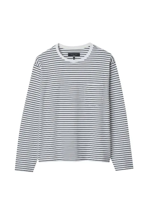 rag & bone striped long-sleeve T-shirt