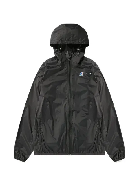 PLAY x K-Way hooded jacket