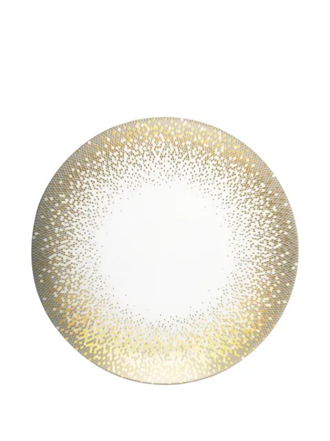Haviland Souffle d’Or geometric-pattern plate