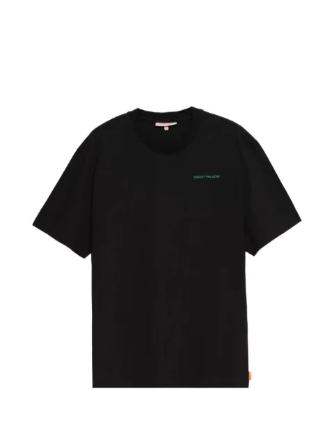 GERTRUDE LeonGeo logo-print T-shirt