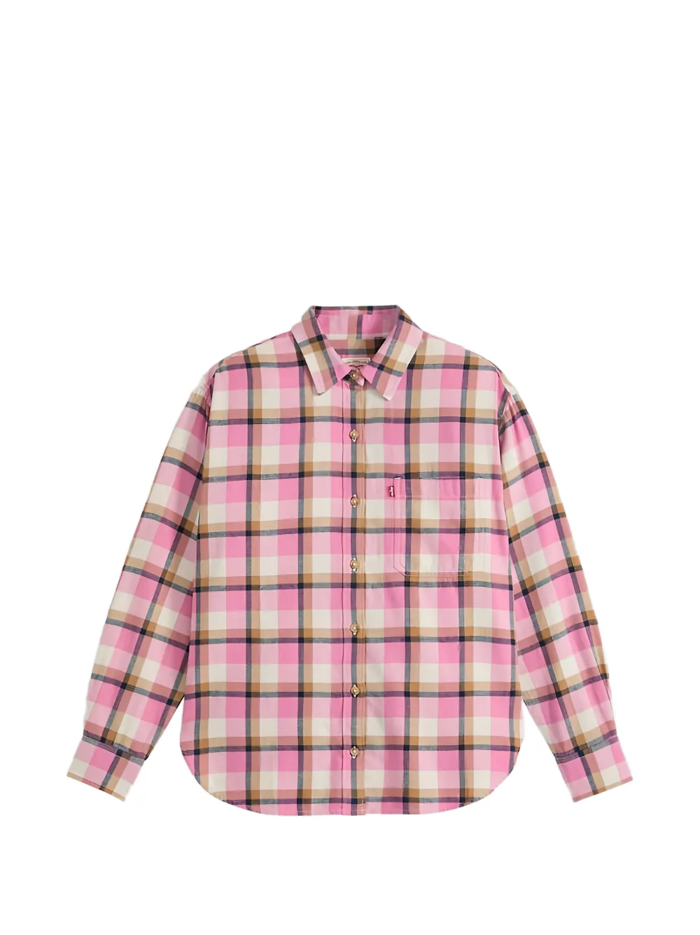 Levi's Nash checked flannel shirt - Rosa