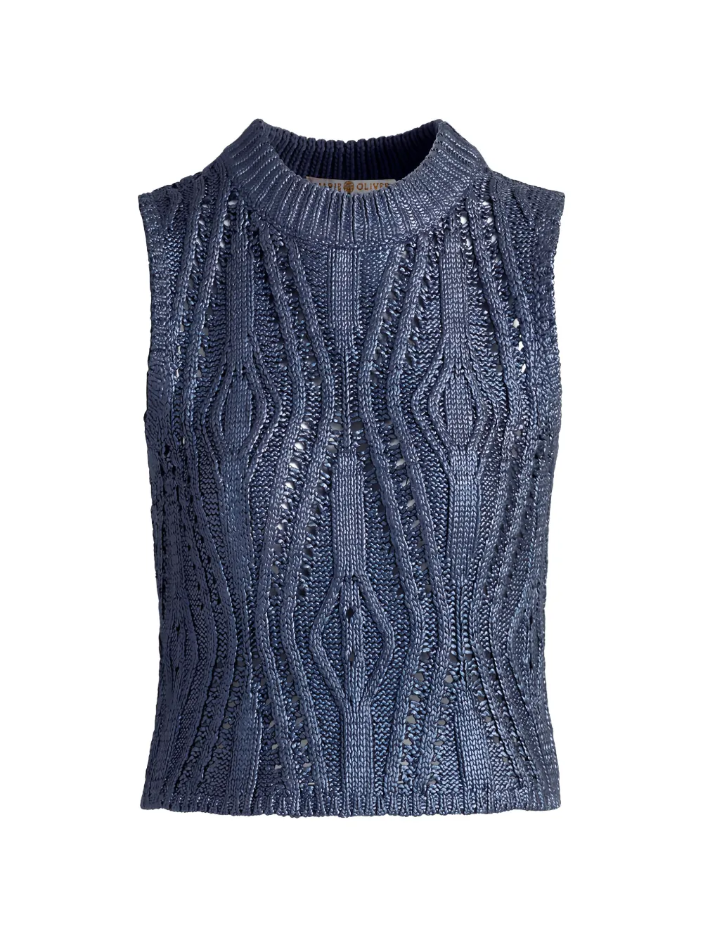Marie Oliver McGuire open-knit sweater - Blu