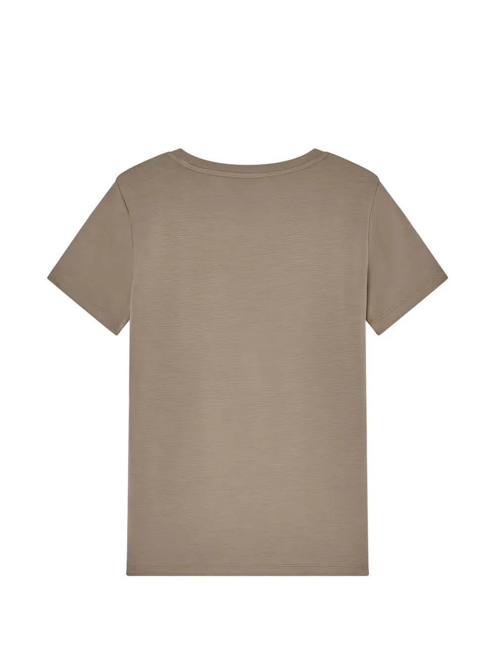 Ea7 Emporio Armani rhinestone-logo T-shirt Bruin