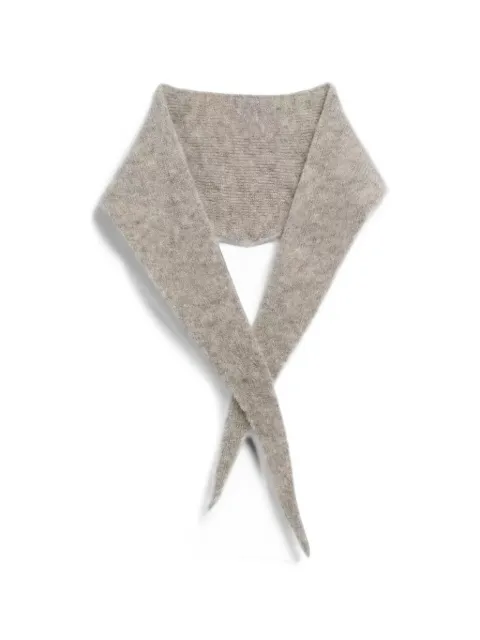 ARMEDANGELS fine-knit pointed scarf