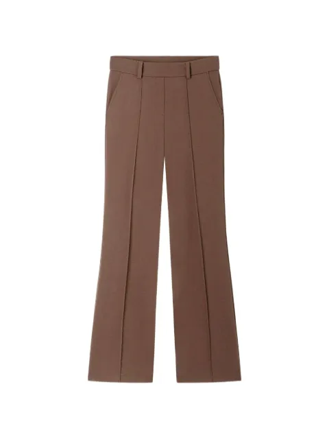 Cambio Francoise pressed-crease trousers