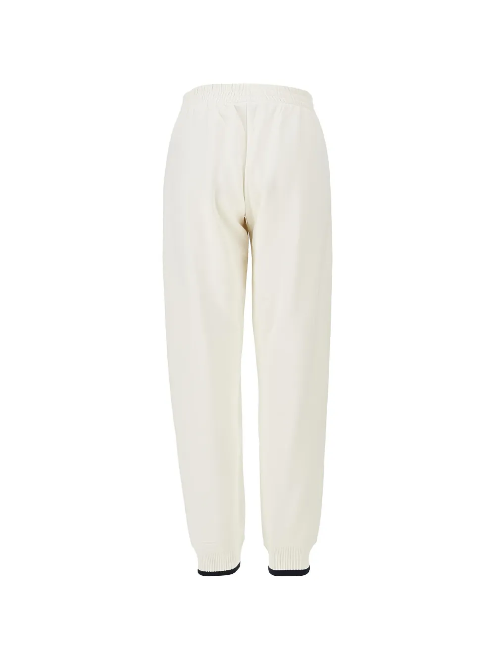 Emporio Armani logo-embroidered track pants Beige