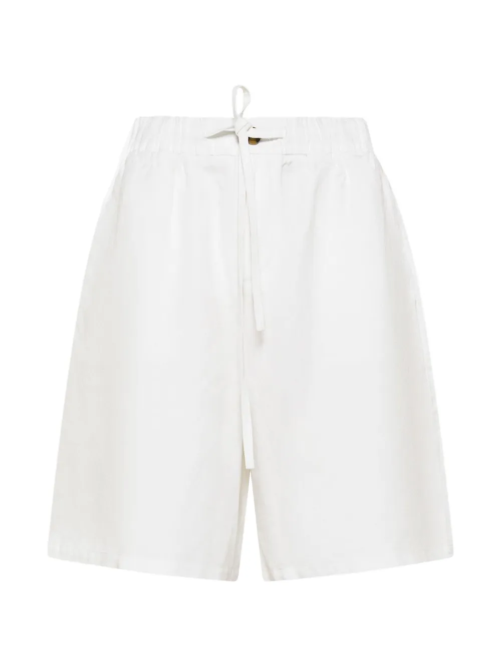 Sun68 drawstring linen shorts - Weiß