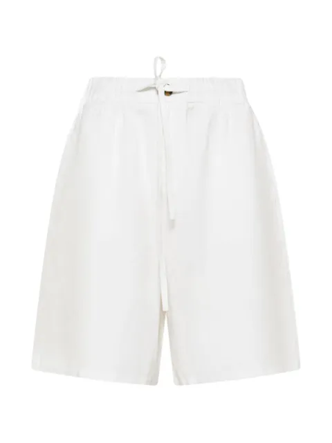Sun68 drawstring linen shorts