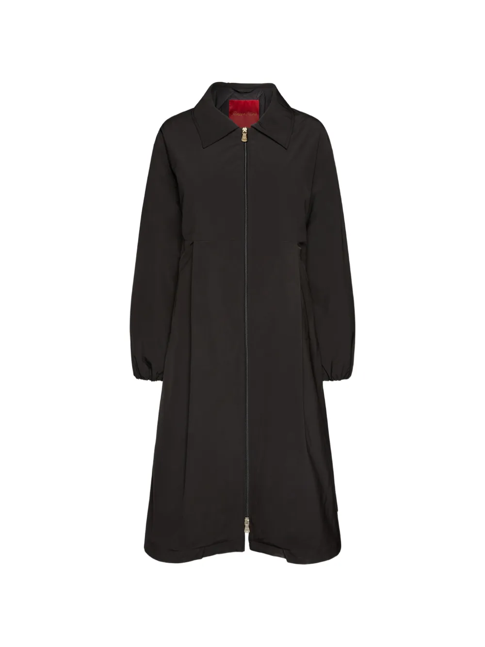 ELENA MIRÒ manteau oversize zippé - Noir ELENA MIRÒ manteau oversize zippé - Noir