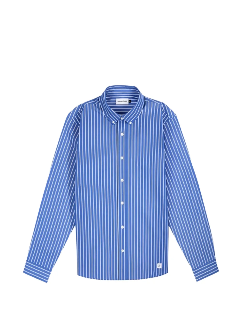 NOWADAYS striped poplin shirt - Bleu NOWADAYS striped poplin shirt - Bleu