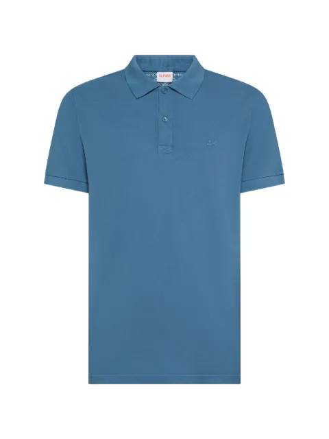 Sun68 embroidered-logo polo shirt