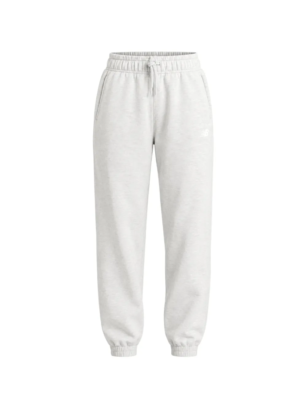 New Balance Kids logo-embroidered drawstring track pants - Grau