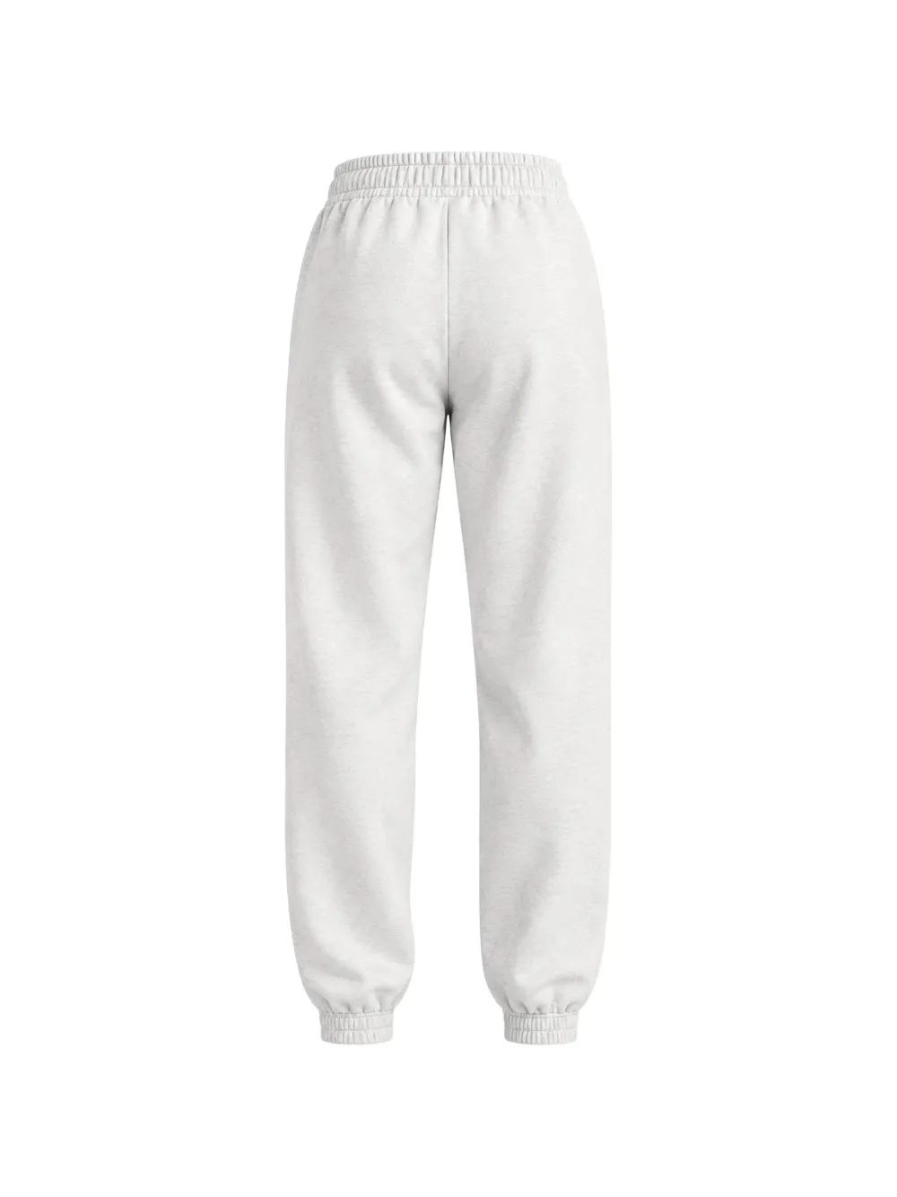 New Balance Kids logo-embroidered drawstring track pants Grijs