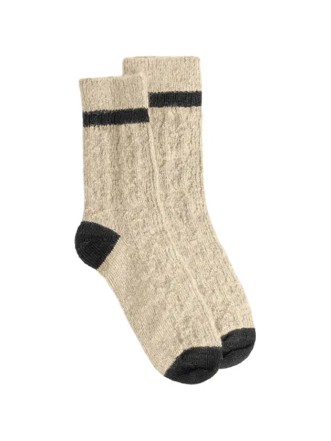 MOMONÌ Aiva cable-knit socks