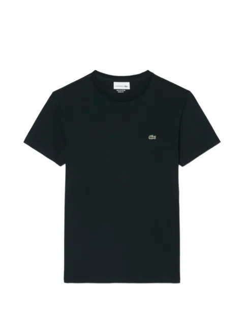 Lacoste logo-patch cotton T-shirt