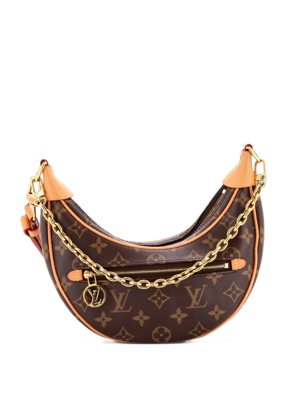 Louis Vuitton Pre-Owned Loop Handbag Monogram Canvas hobo bag - Brown