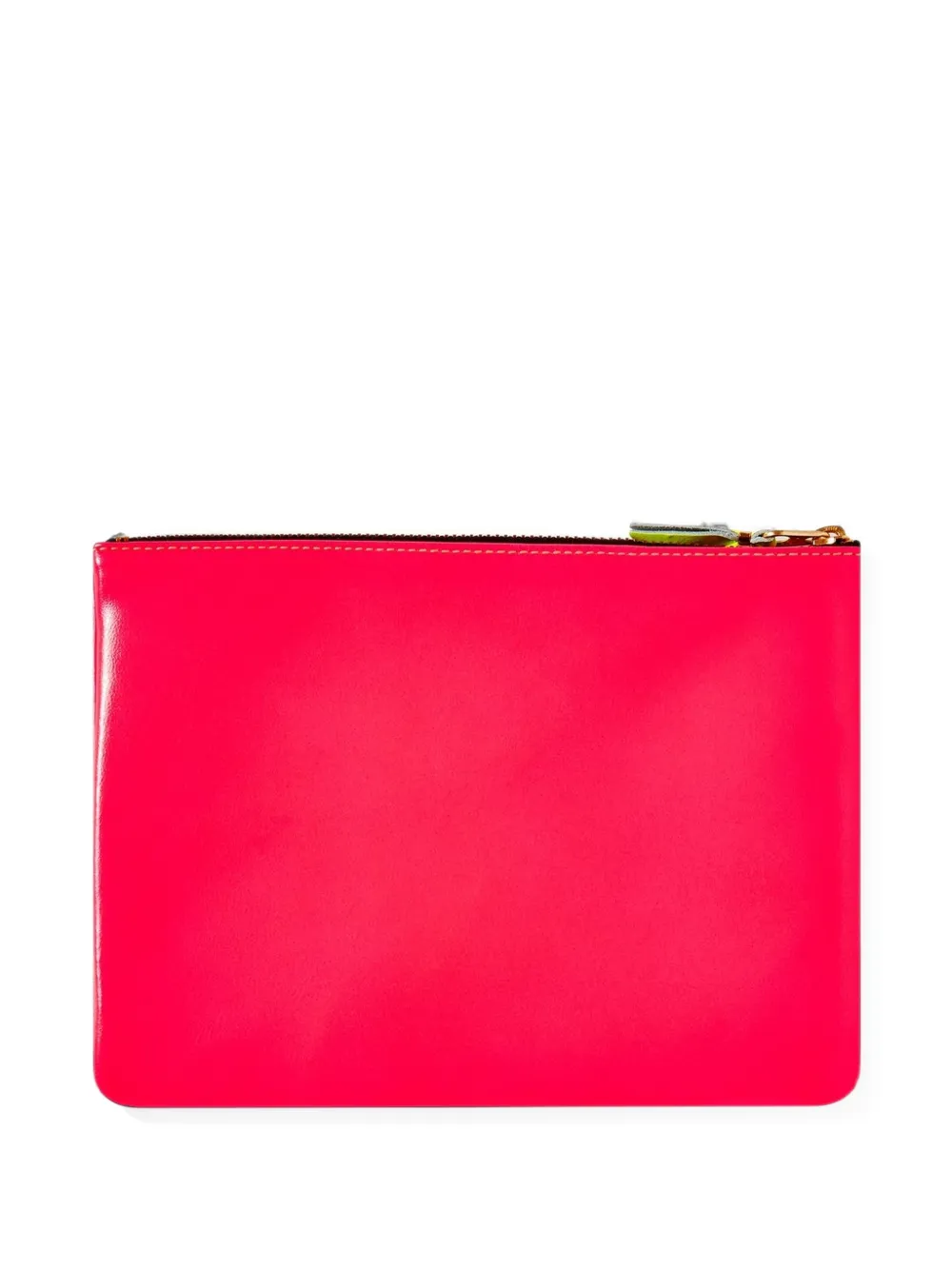 Comme Des Garçons Wallet Super Fluo leather wallet Oranje