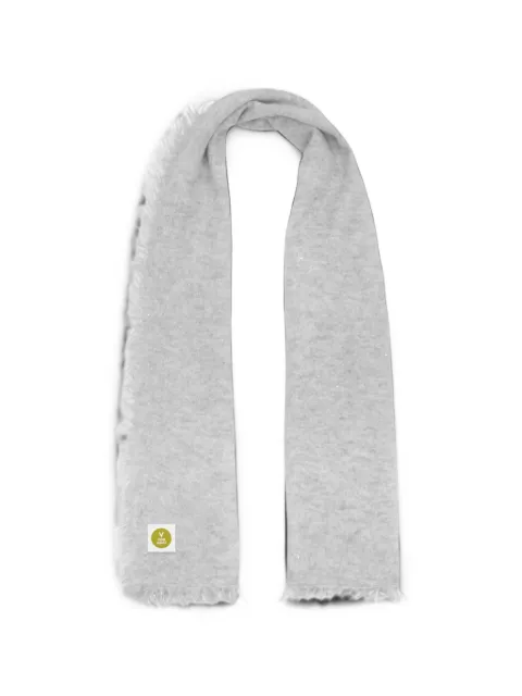 V VON GOAT medium sequin-embellished frayed scarf