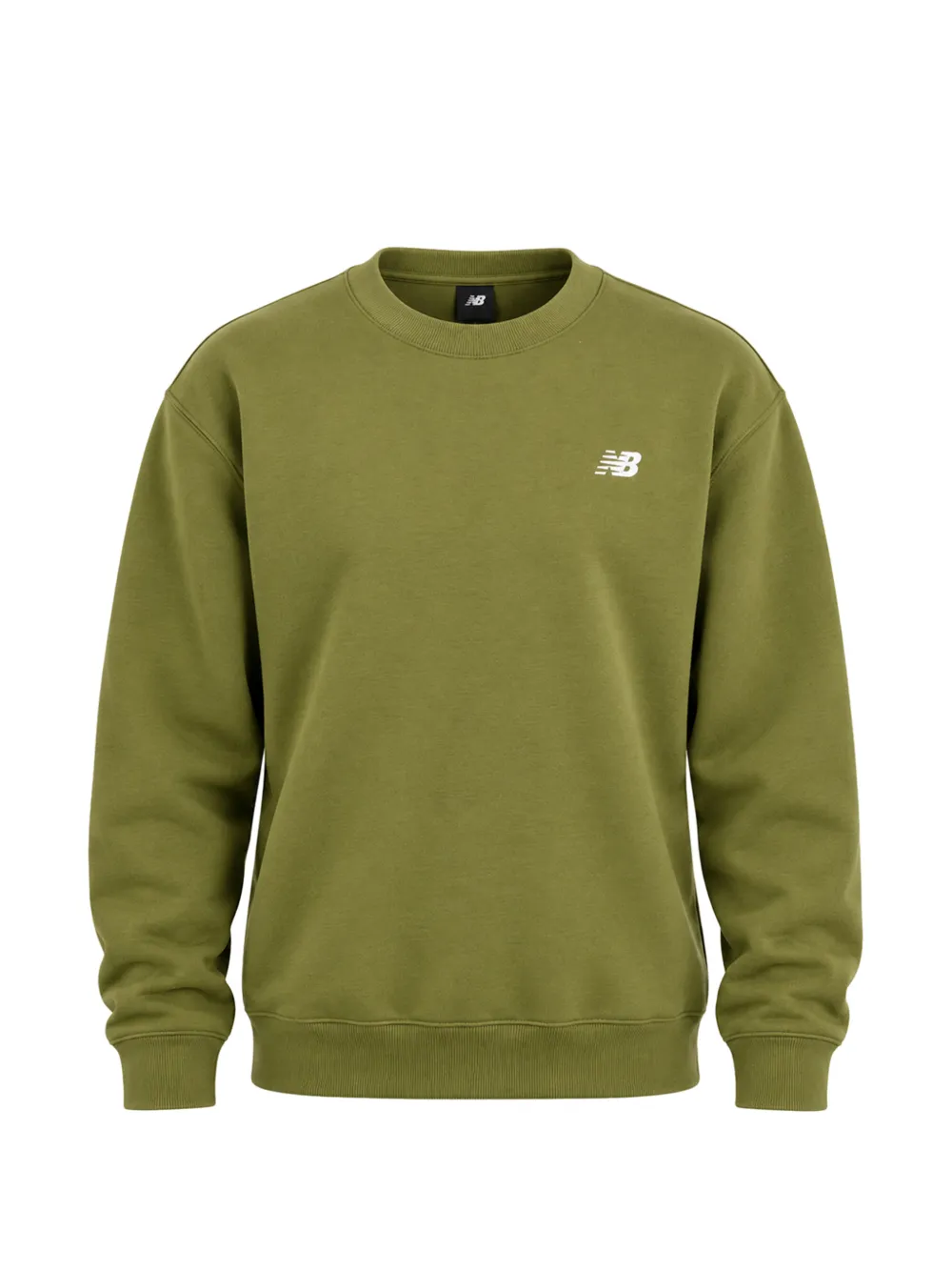 New Balance Sport Essentials logo-embroidered sweatshirt - Verde