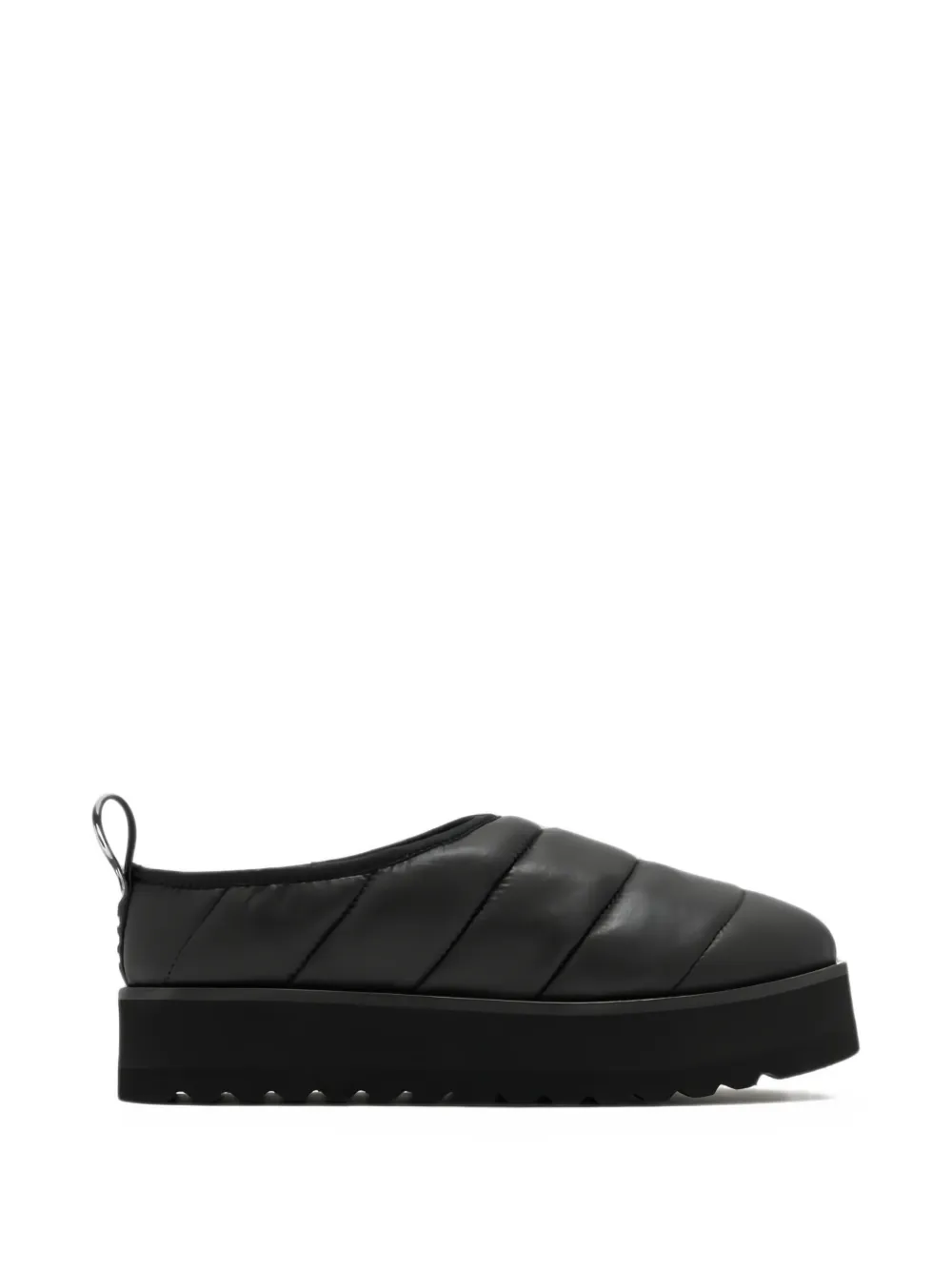 Stella McCartney Kids quilted slip-on sandals - Nero