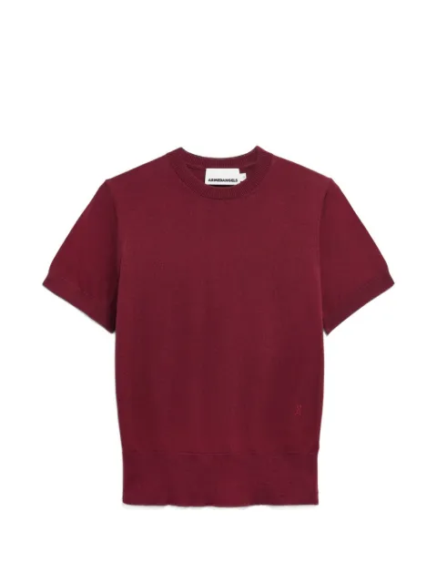 ARMEDANGELS fine-knit short-sleeve T-shirt