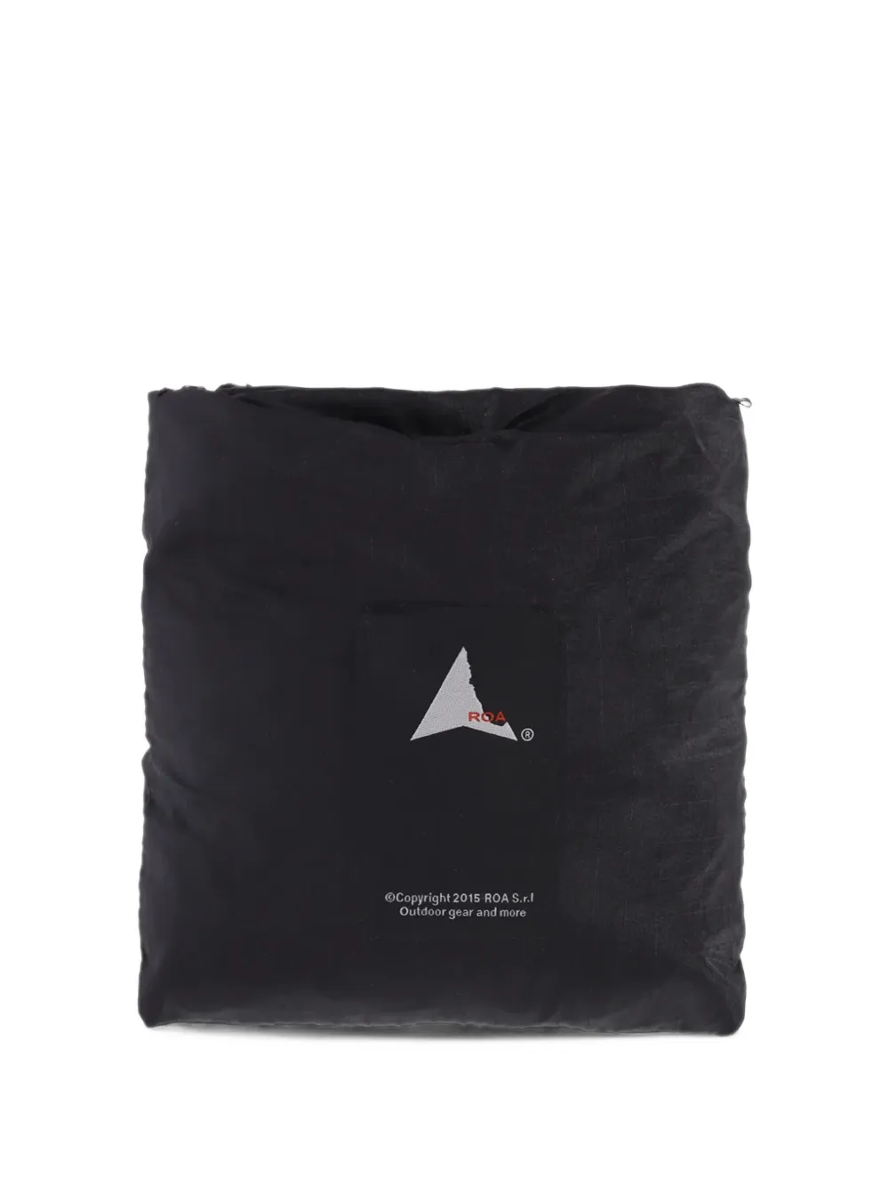 ROA small Laki crinkled-finish crossbody bag - Nero
