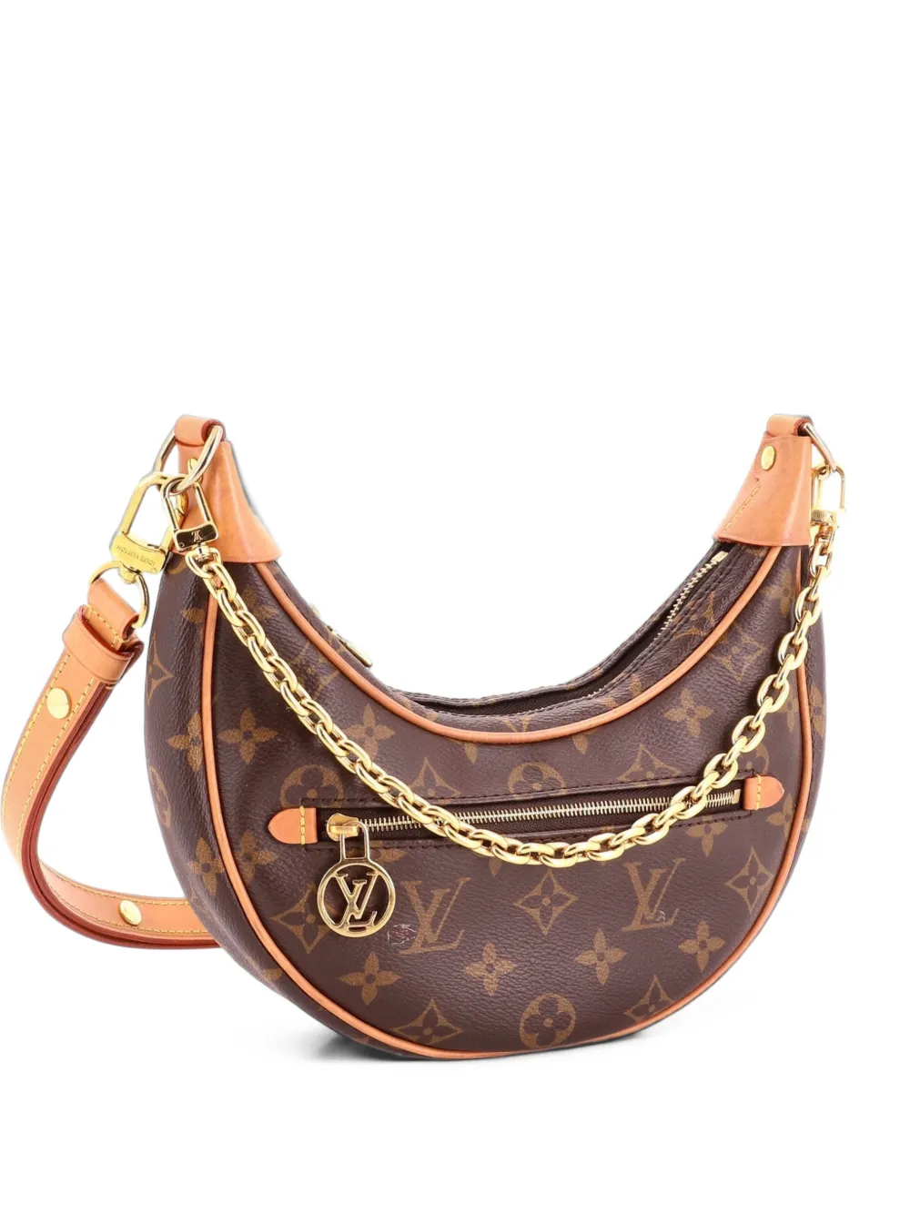Louis Vuitton Pre-Owned Loop Handbag Monogram Canvas hobo bag - Marrone