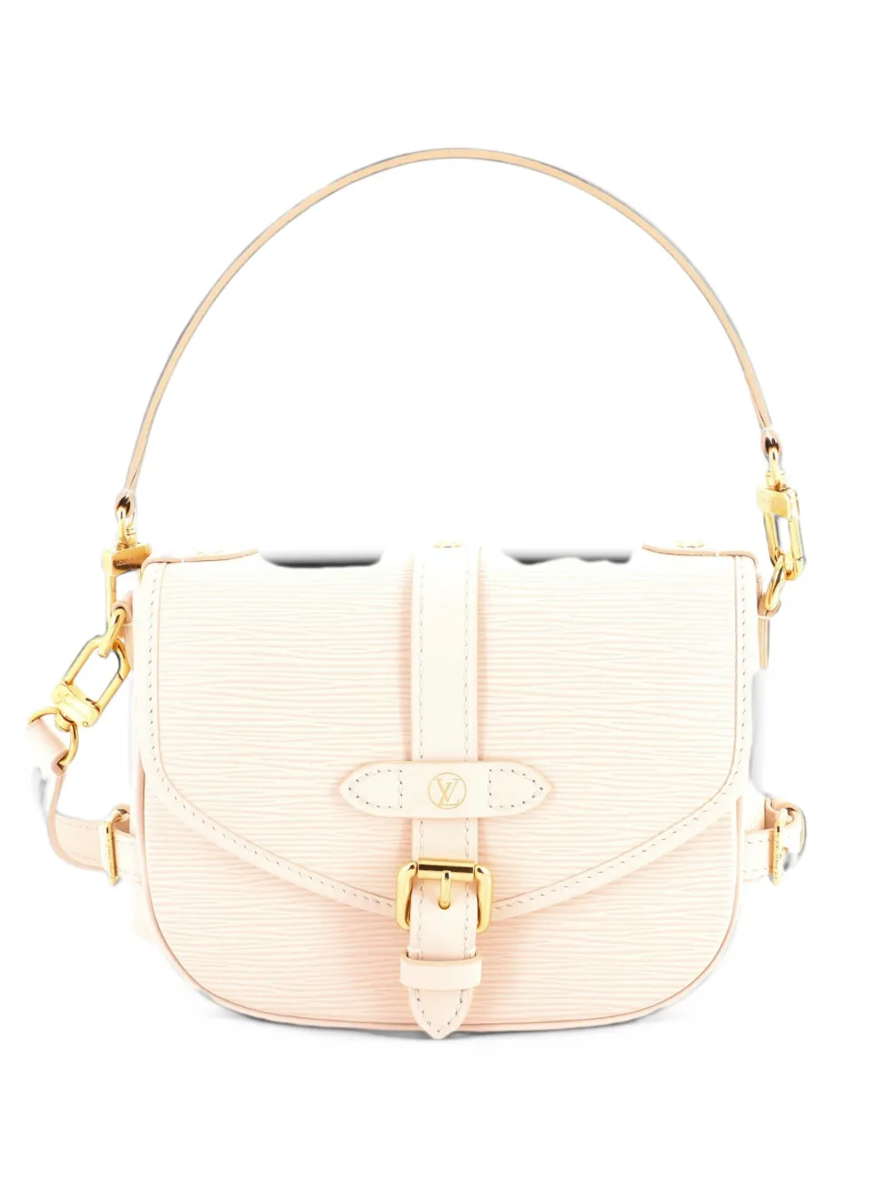 Louis Vuitton Pre-Owned Saumur Handbag Epi Leather BB crossbody bag - Bianco