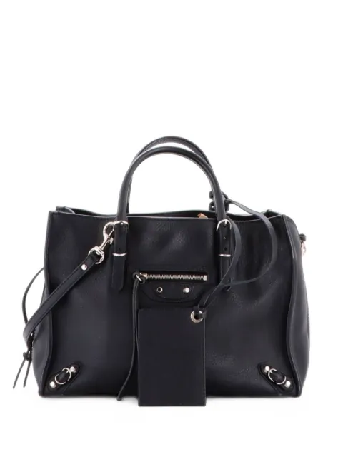 Balenciaga Pre-Owned Papier A4 Zip Around Classic Studs Bag Leather Mini tote bag