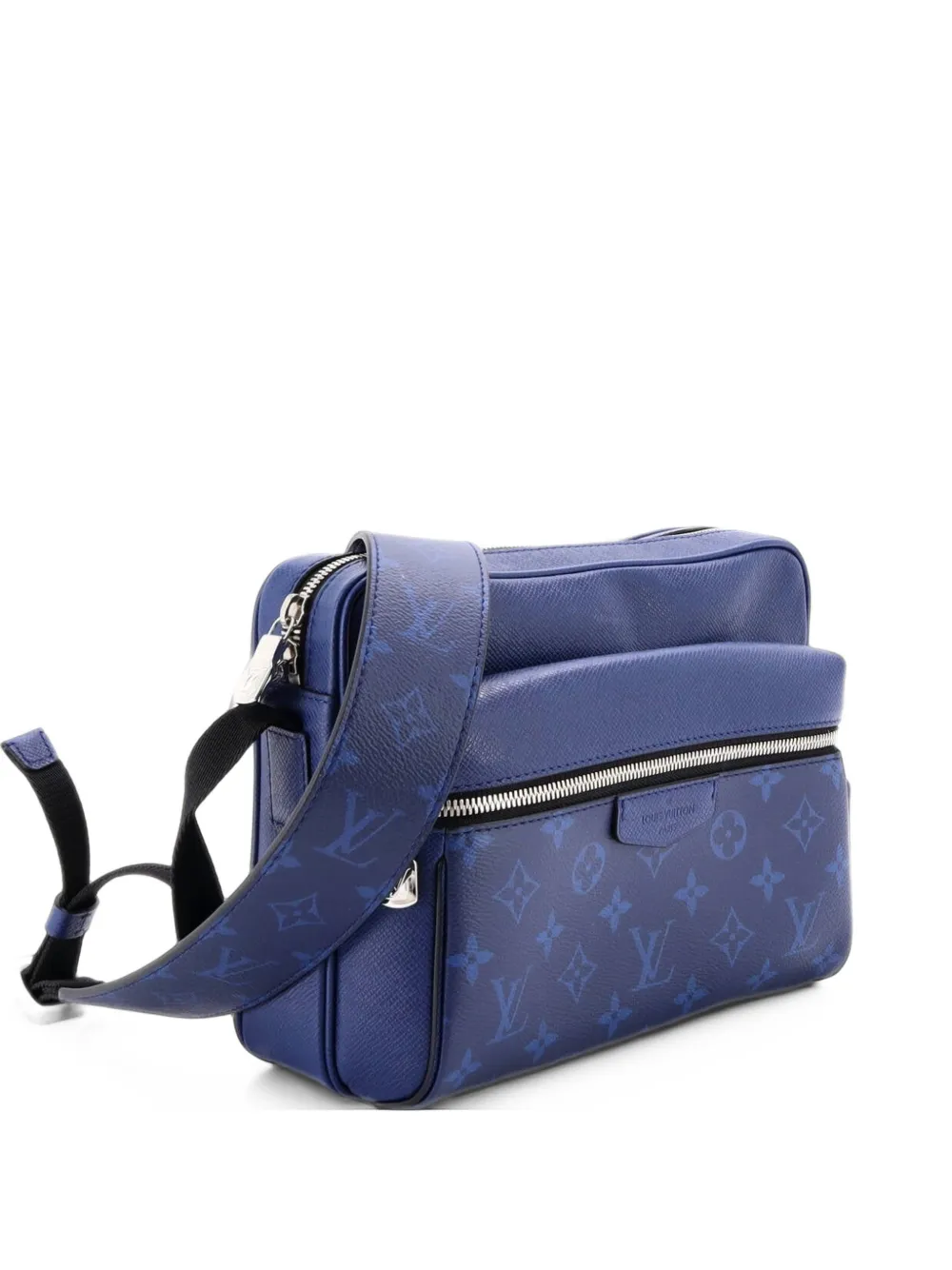 Louis Vuitton Pre-Owned Outdoor Messenger Bag Monogram Taigarama crossbody bag - Blue
