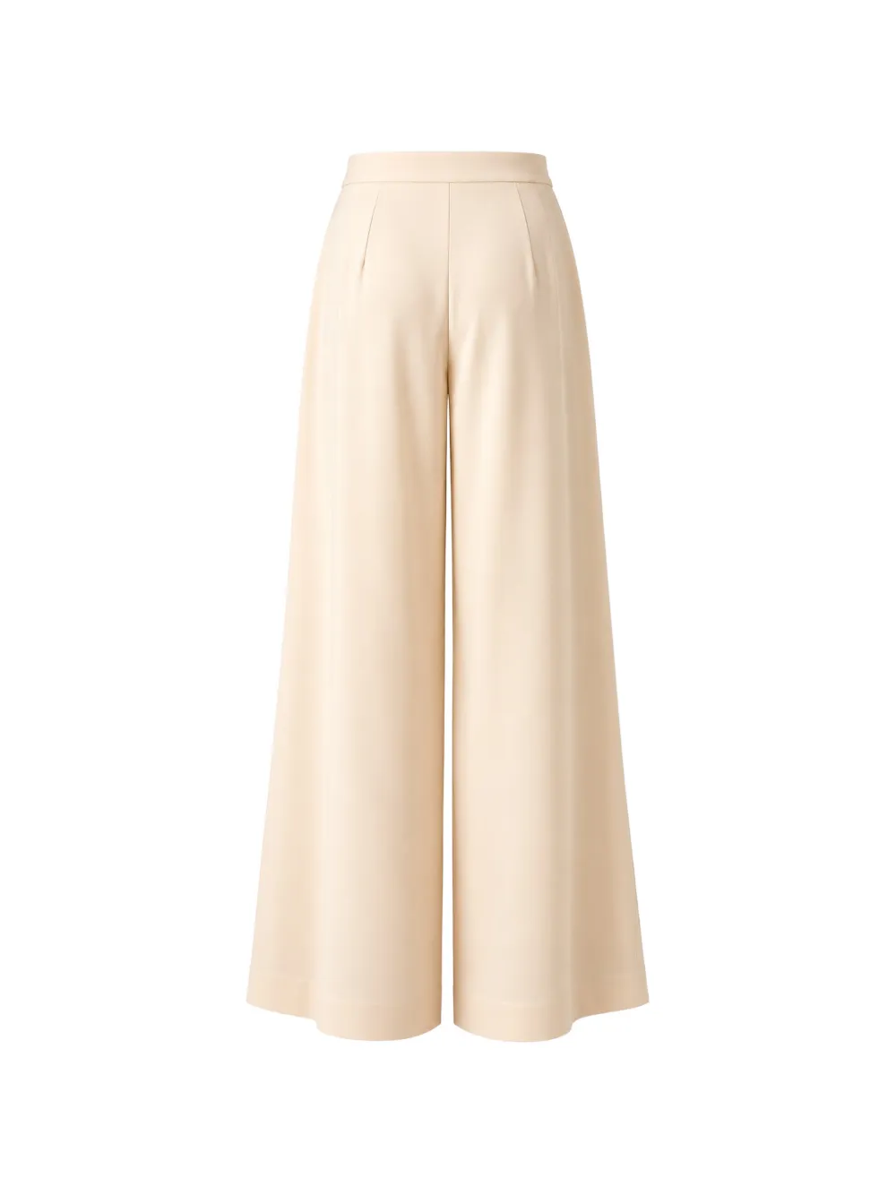 GUESS USA pleated wide-leg trousers Beige