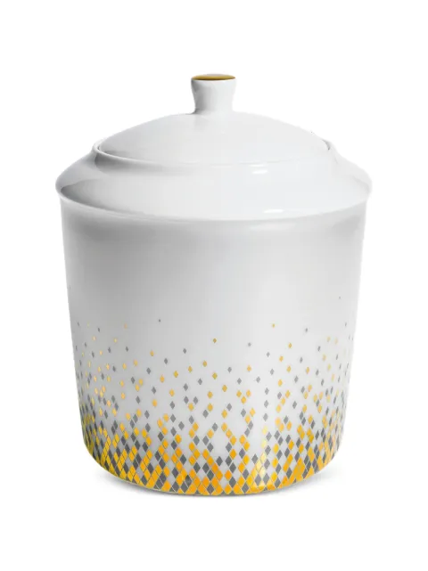 Haviland geometric-print jar
