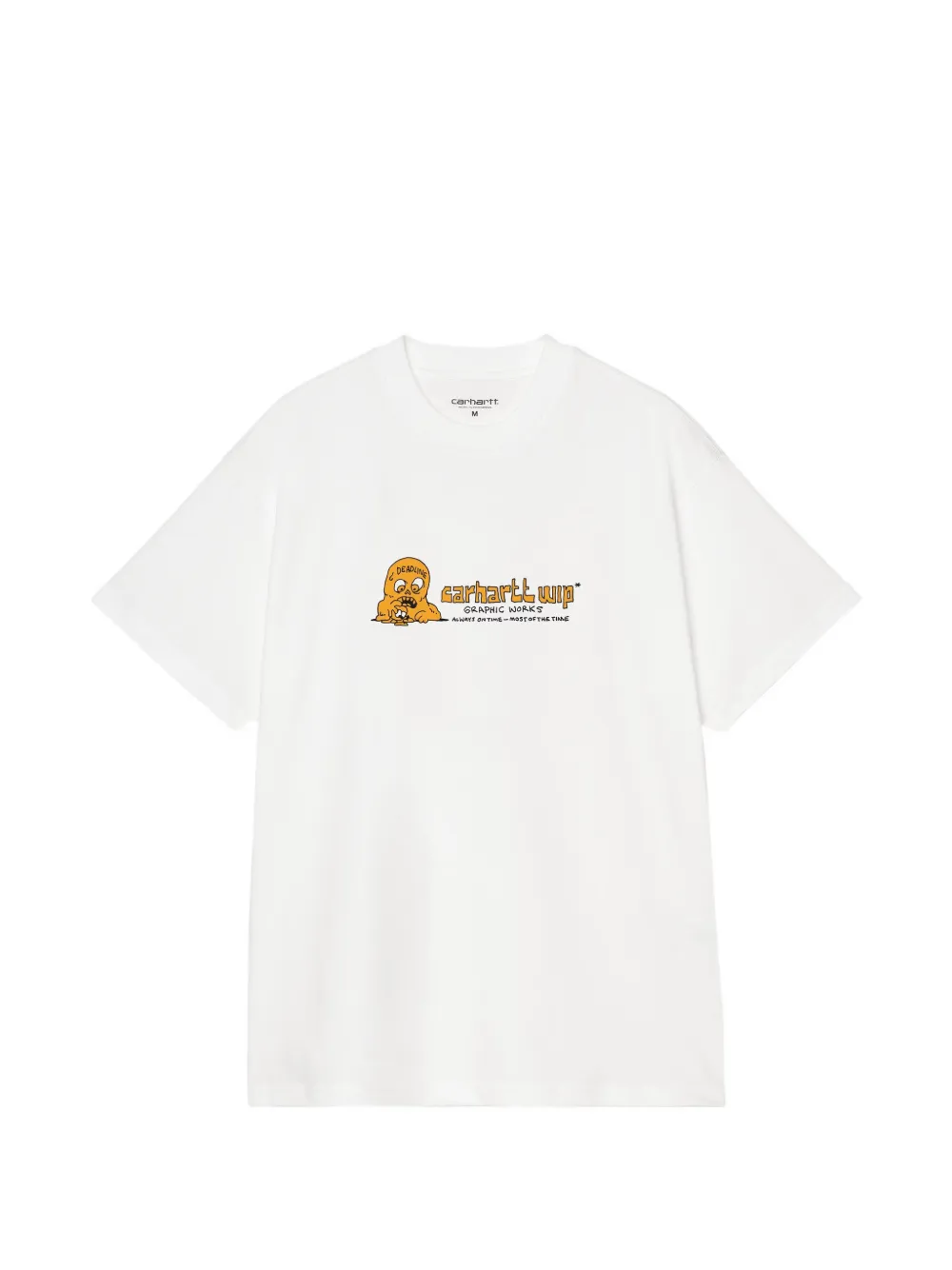 Carhartt WIP S S Deadline T-shirt Wit