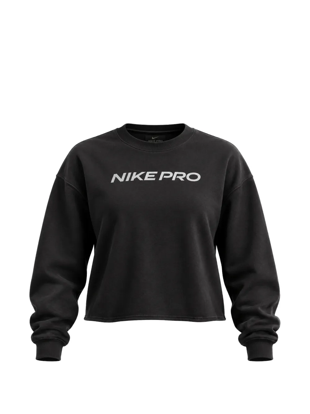 Nike Nike Pro Dri-FIT crew-neck French terry top - Nero