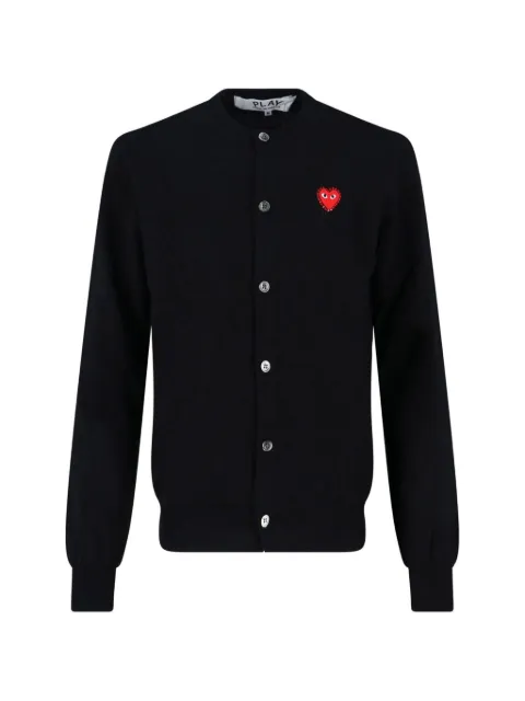 Comme Des Garçons Play rhinestone-embellished V-neck cardigan