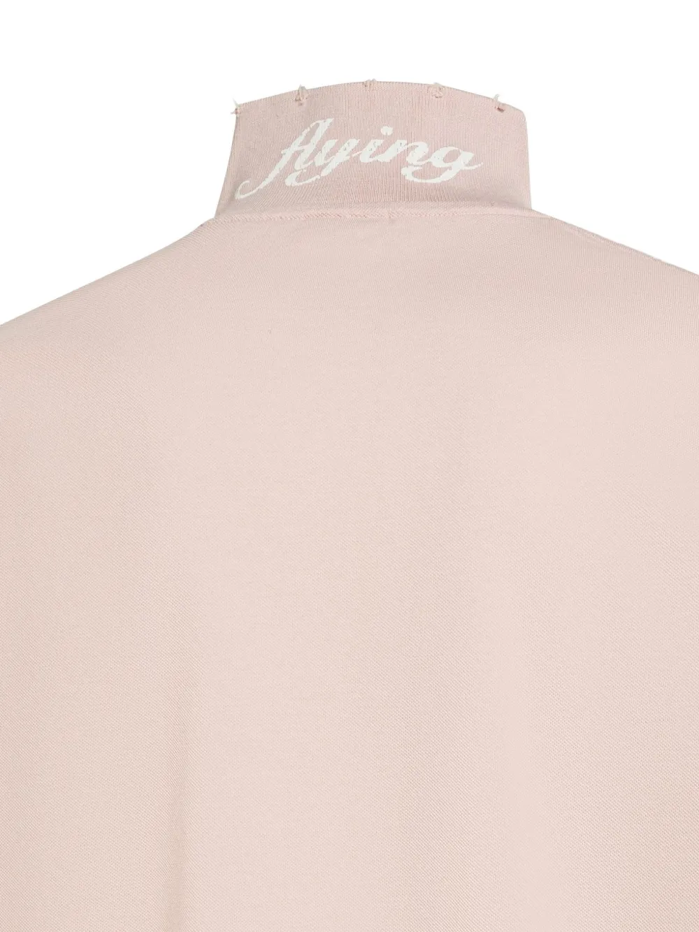 Sun68 logo-embroidered polo shirt Roze
