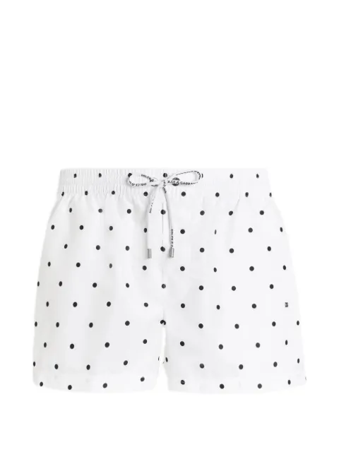 Dolce & Gabbana Badeshorts mit Polka Dots