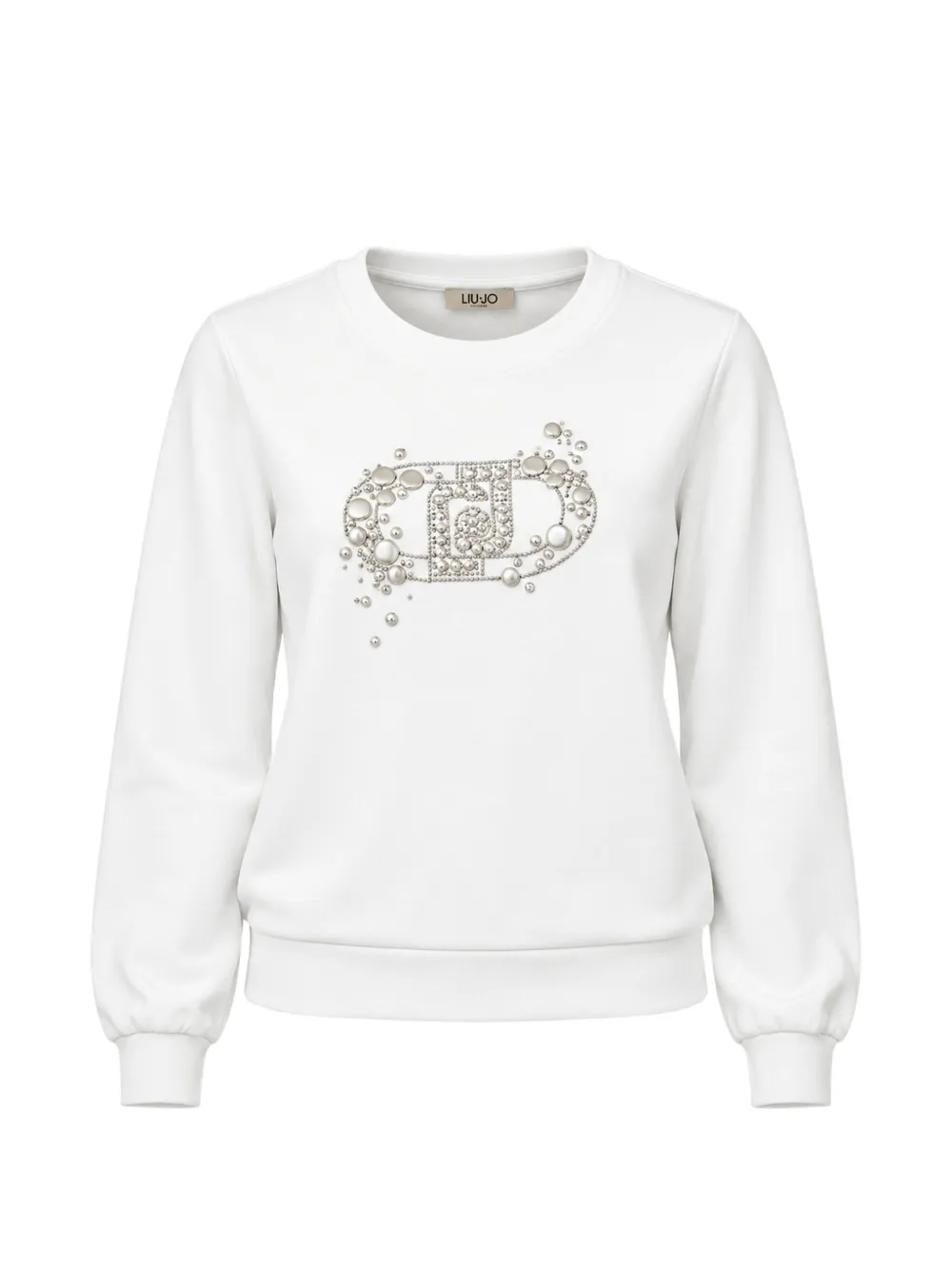 LIU JO logo-embellished sweatshirt - Weiß