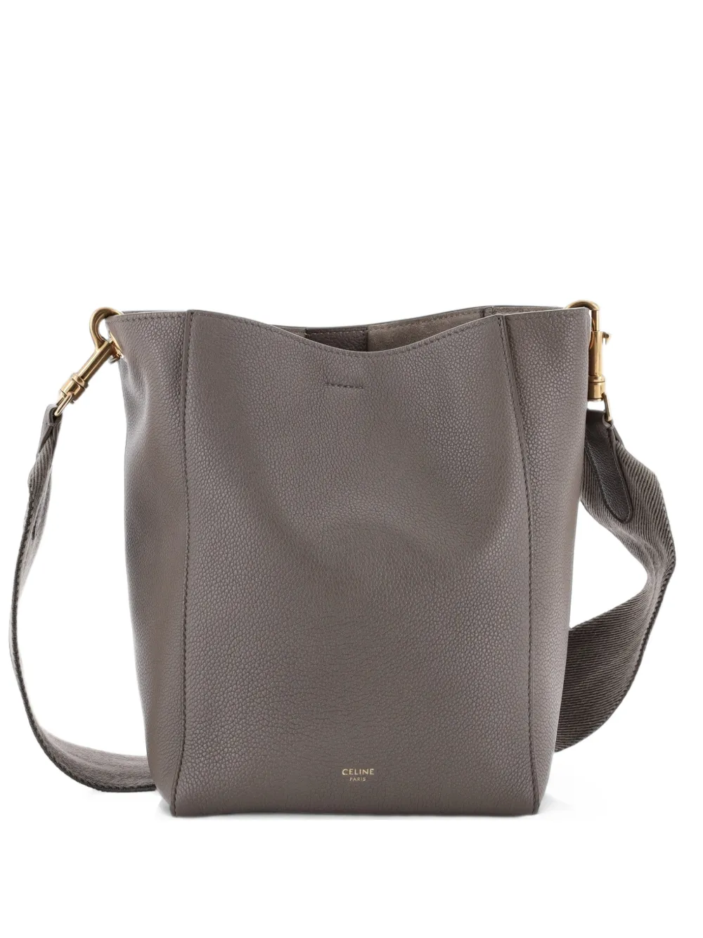 Celine Pre-Owned Sangle Seau Bag Calfskin Small shoulder bag - Grigio