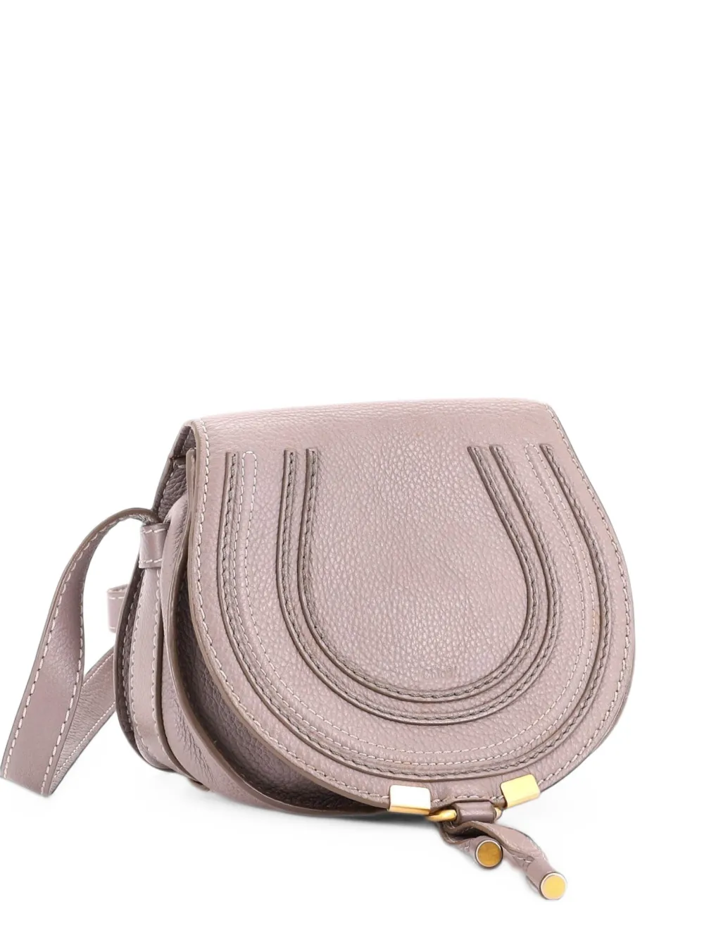 Chloé Pre-Owned Marcie Leather Small crossbody bag - Grau