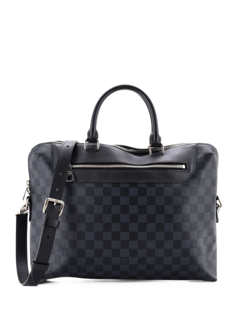 Louis Vuitton Pre-Owned Porte-Documents Jour NM Bag Damier Graphite business bag - Blu