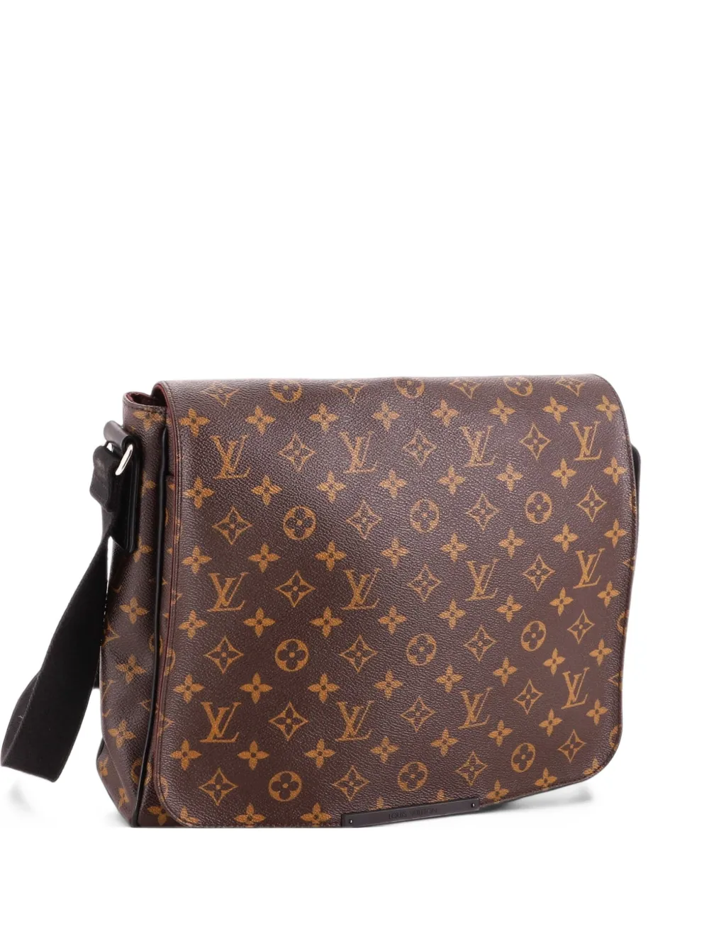 Louis Vuitton Pre-Owned District Messenger Bag Macassar Monogram Canvas MM crossbody bag - Braun
