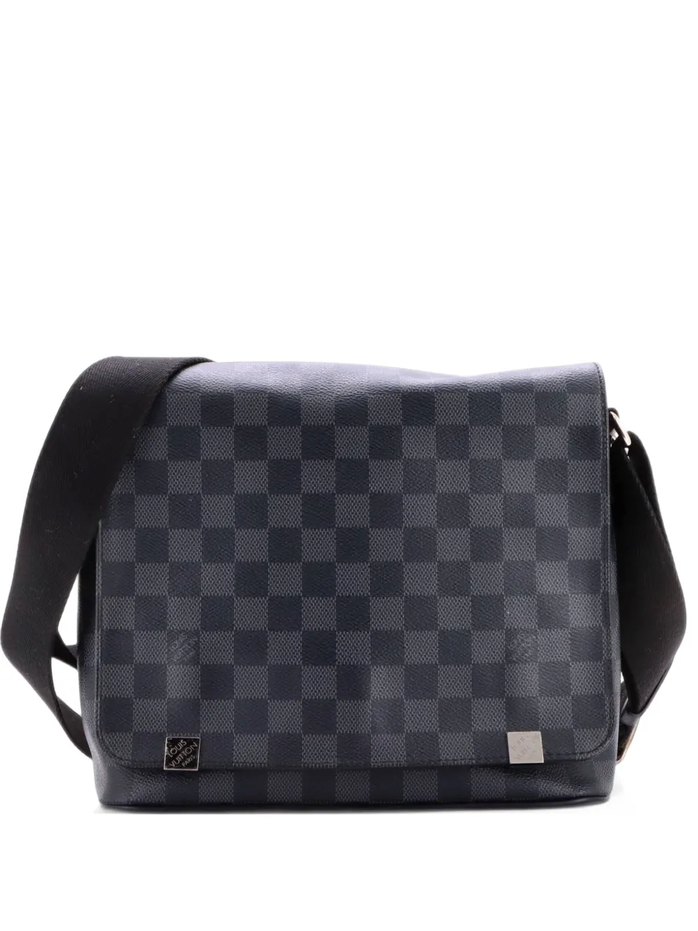 Louis Vuitton Pre-Owned District NM Messenger Bag Damier Graphite PM crossbody bag - Black