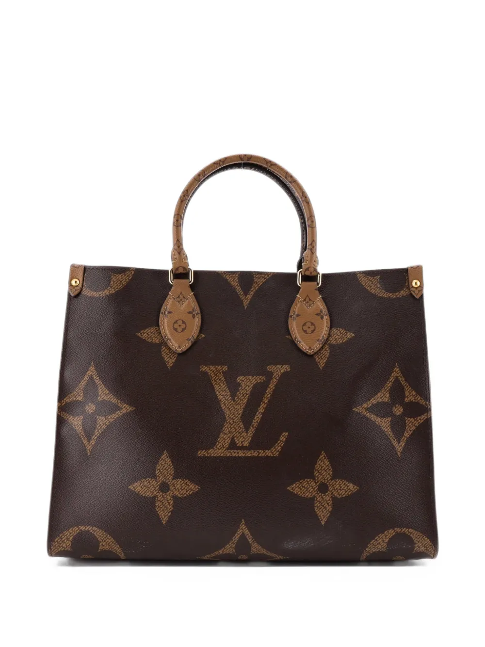 Louis Vuitton Pre-Owned OnTheGo Reverse Monogram Giant MM tote bag - Marrone