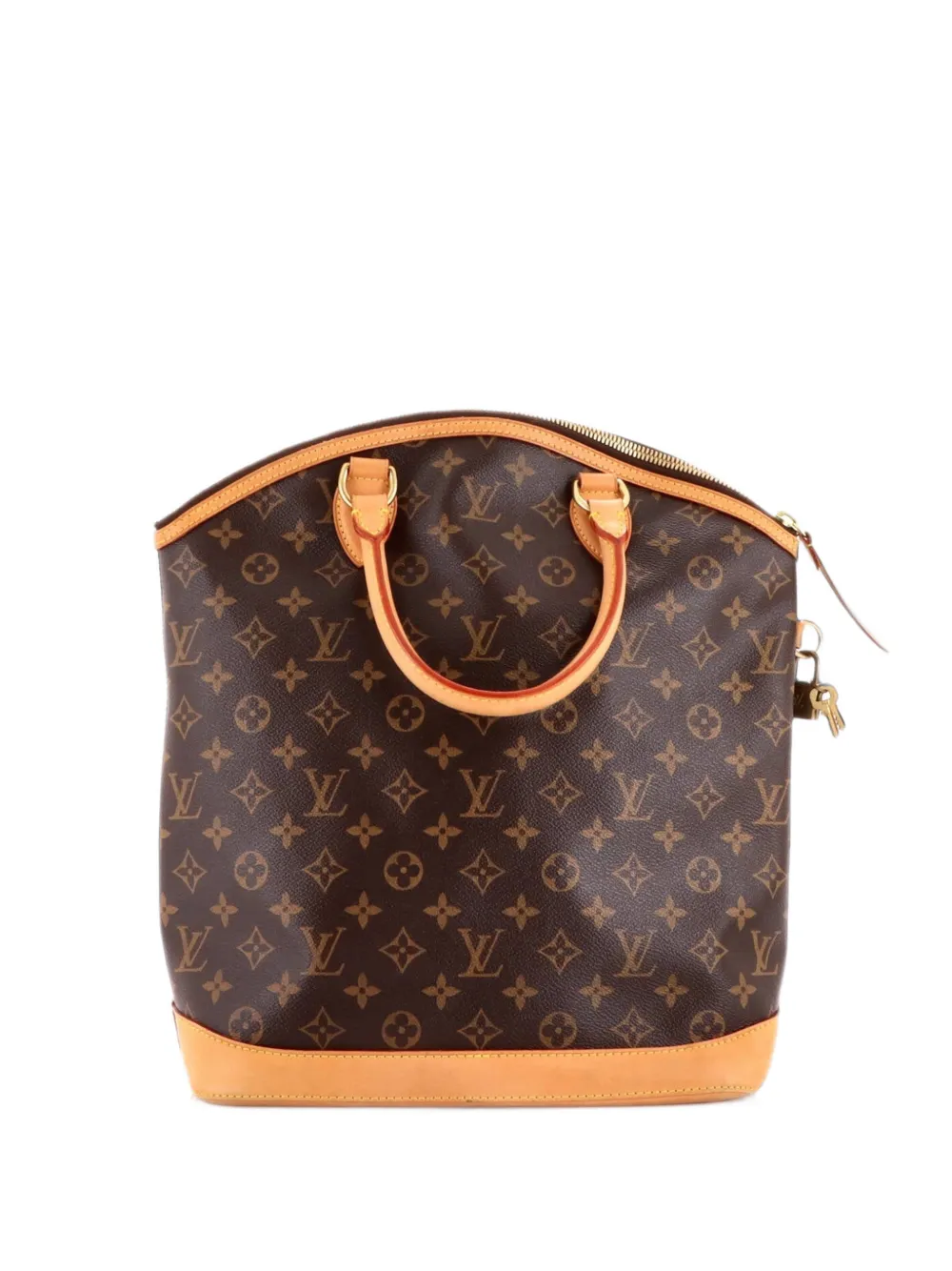 Louis Vuitton Pre-Owned Lockit Handbag Monogram Canvas PM satchel - Brown
