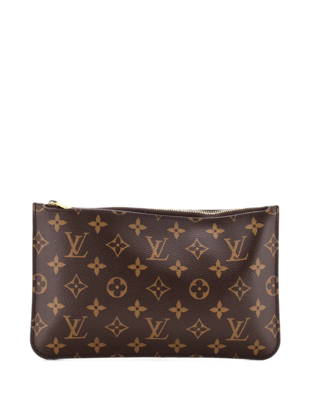 Louis Vuitton Pre-Owned Neverfull Pochette Monogram Canvas Large pouch - Marrone