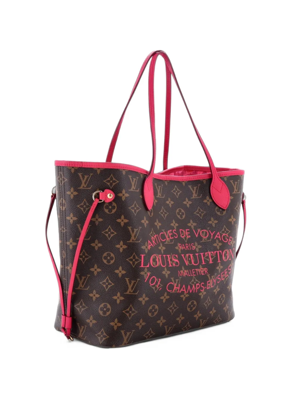 Louis Vuitton Pre-Owned Neverfull Limited Edition Ikat Monogram Canvas with Leather MM tote bag - Rosa
