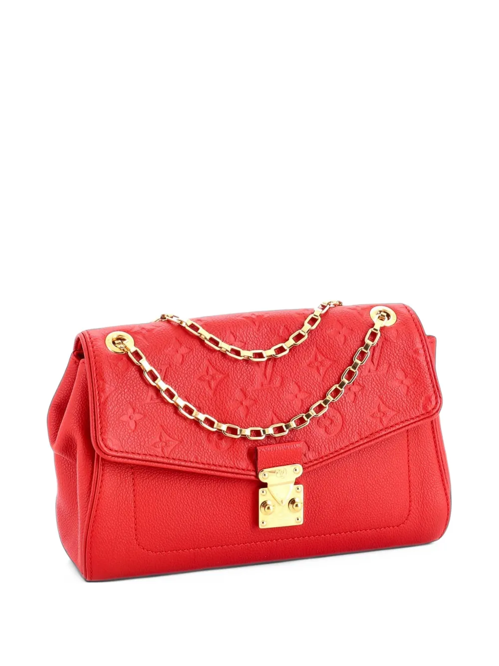 Louis Vuitton Pre-Owned Saint Germain Handbag Monogram Empreinte Leather PM shoulder bag - Rosso