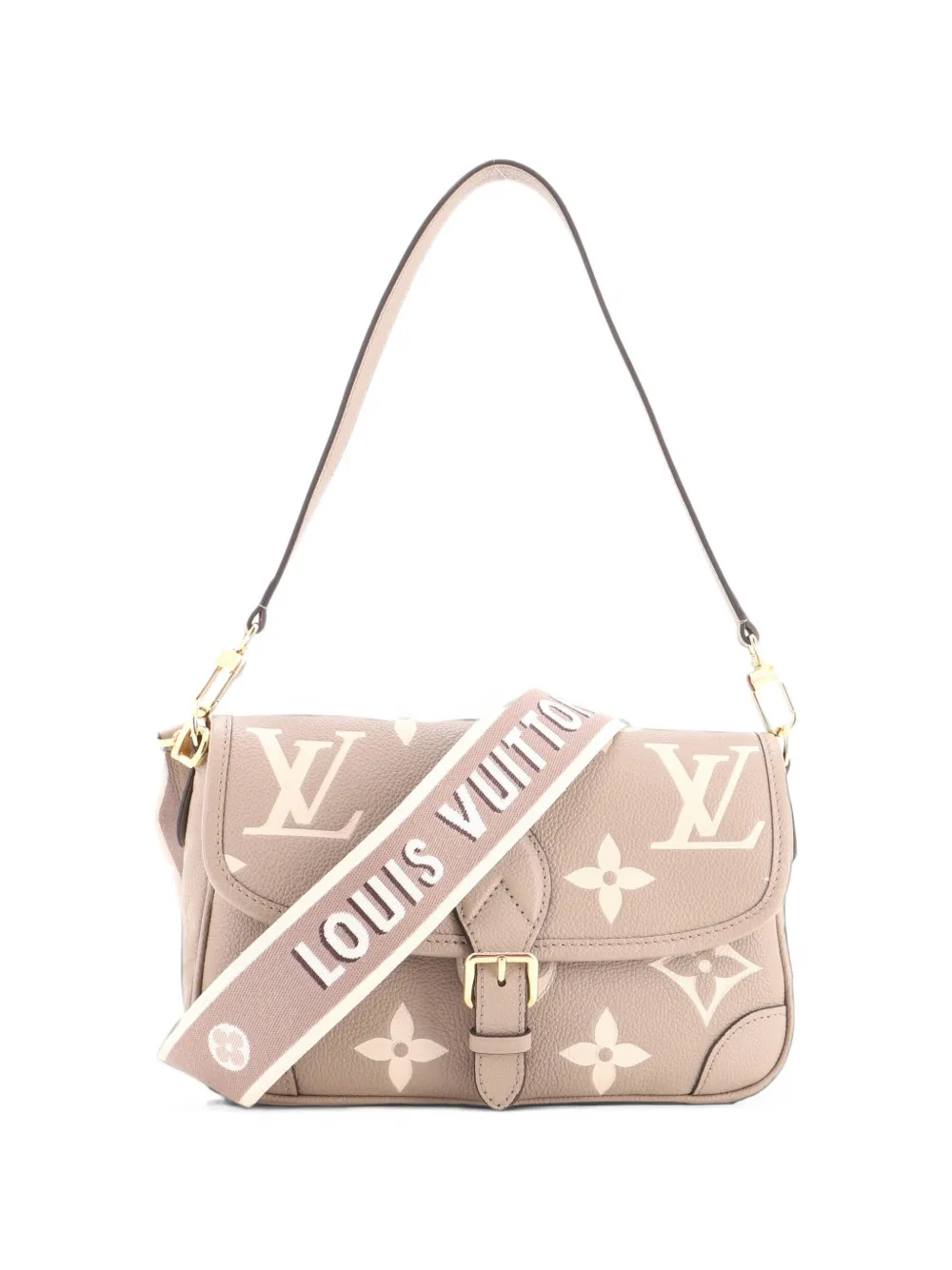 Louis Vuitton Pre-Owned Diane NM Handbag Bicolor Monogram Empreinte Giant shoulder bag - Toni neutri
